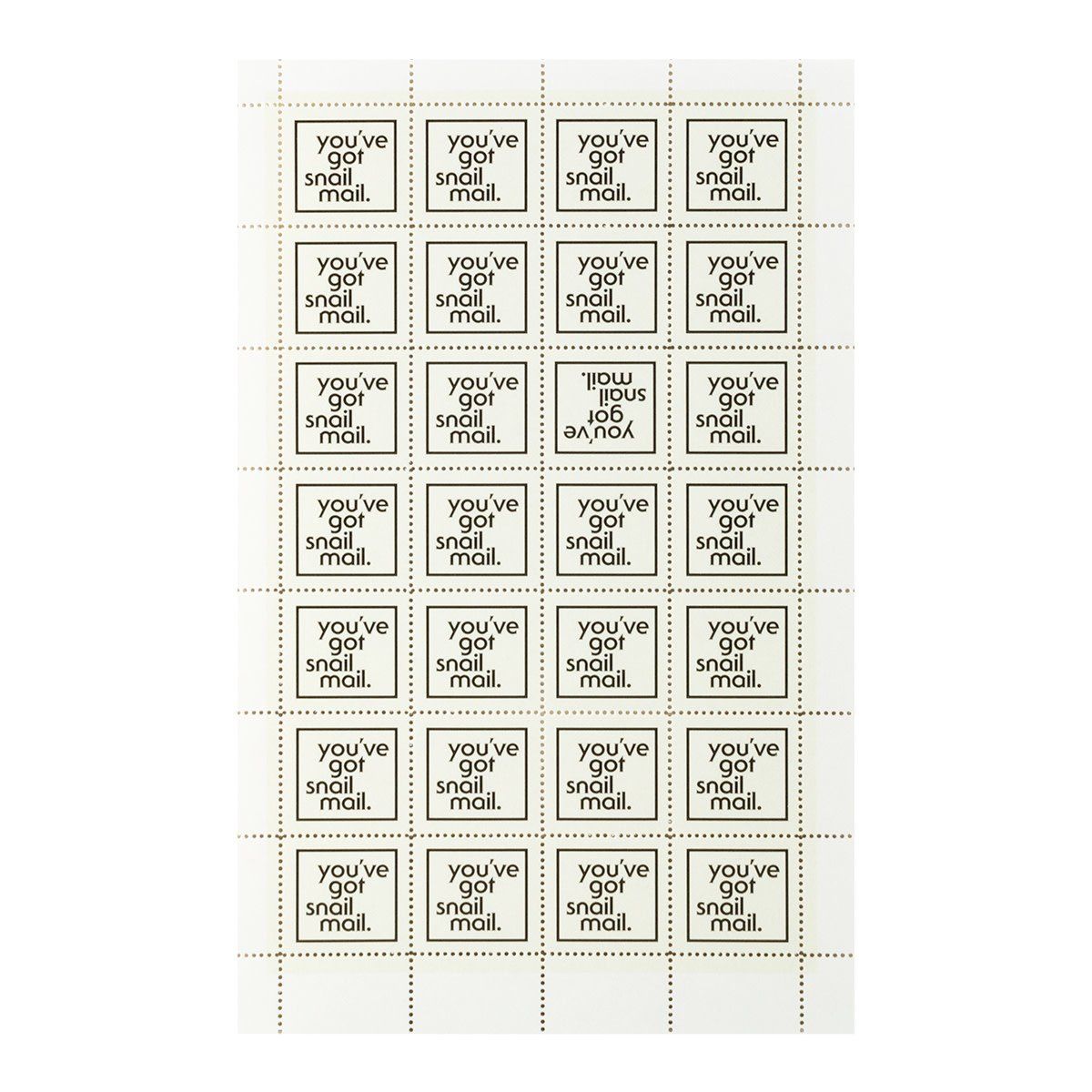 You&#39;ve Got Snail Mail Decorative Stamps