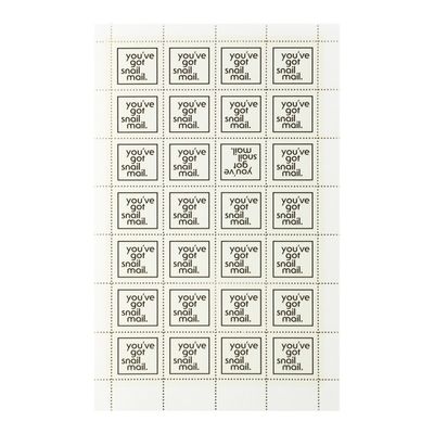 You&#39;ve Got Snail Mail Decorative Stamps