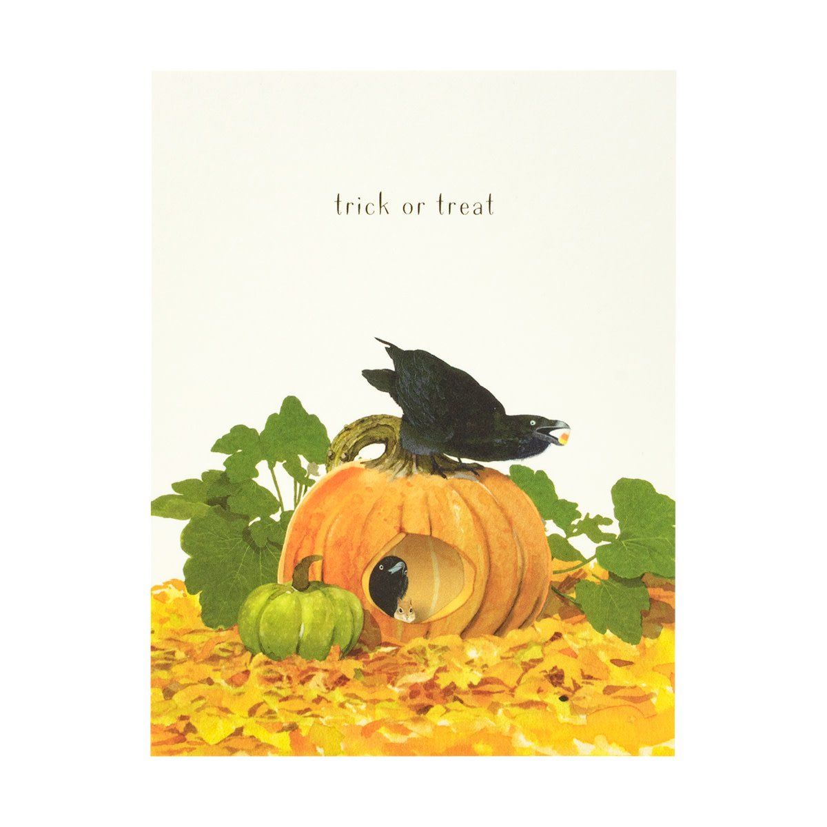 Gourd Friends Halloween Card