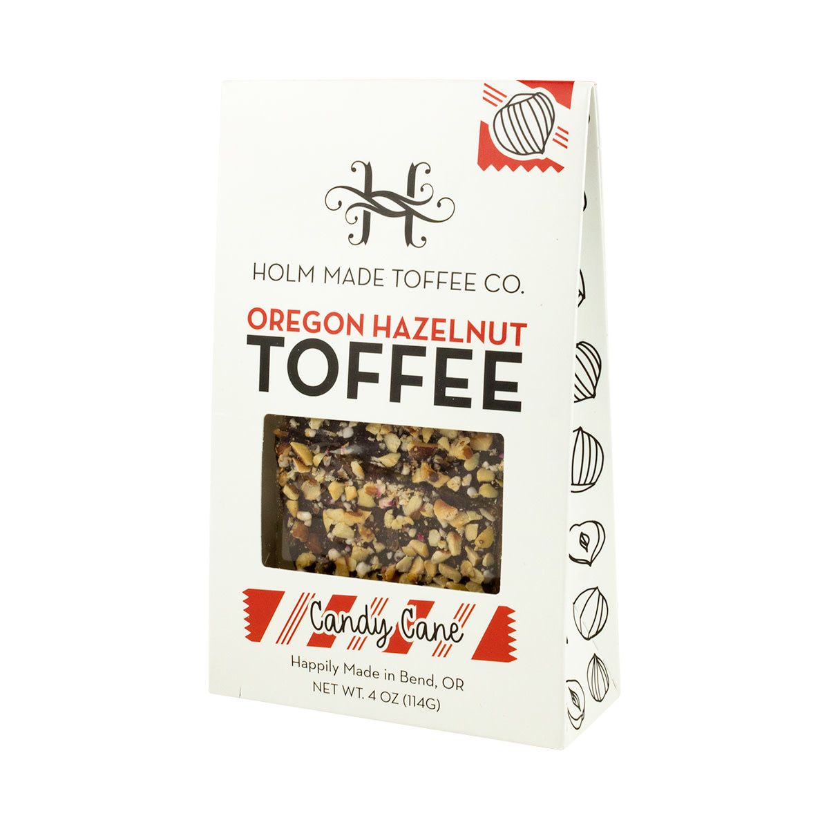 Candy Cane Holm Made Toffee