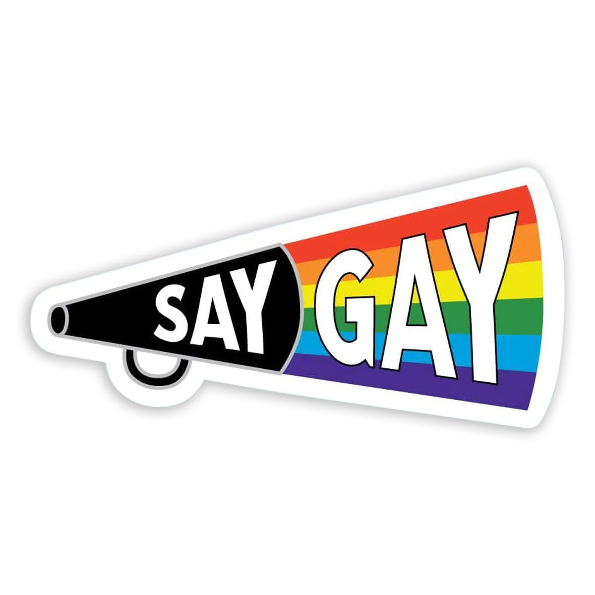 Say Gay Sticker