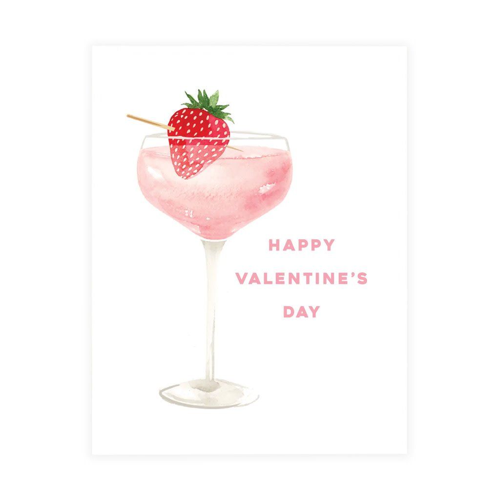 Valentine Cocktail Card