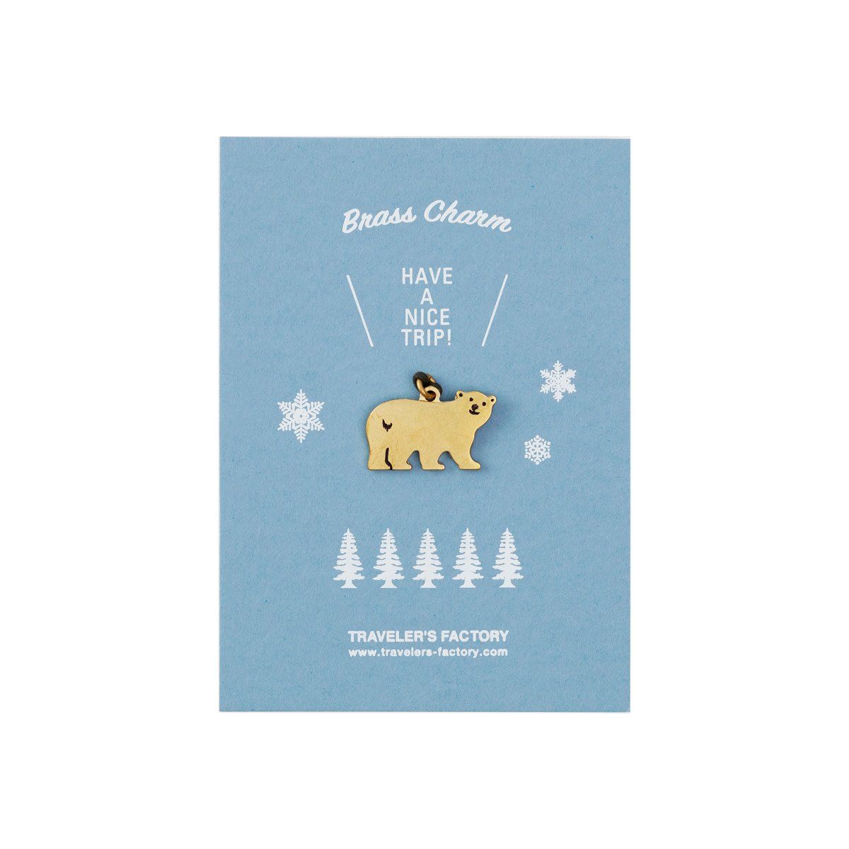 TRC Brass Charm Little Bear