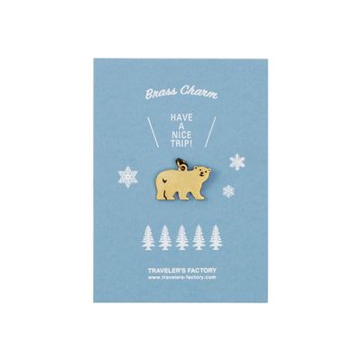 TRC Brass Charm Little Bear