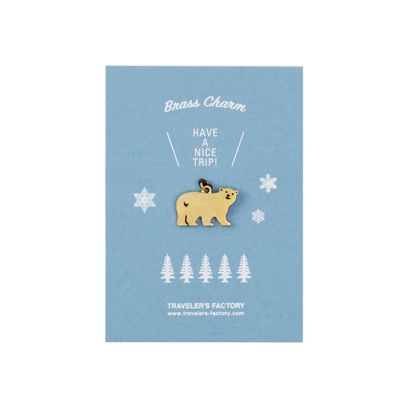 TRC Brass Charm Little Bear