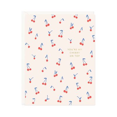 Cherry On Top Love Card