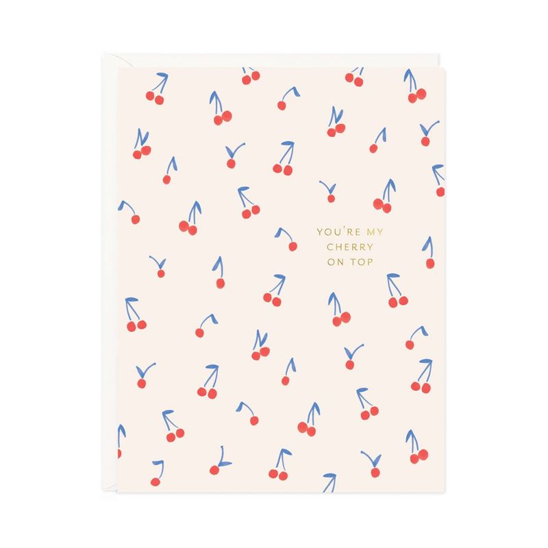 Cherry On Top Love Card