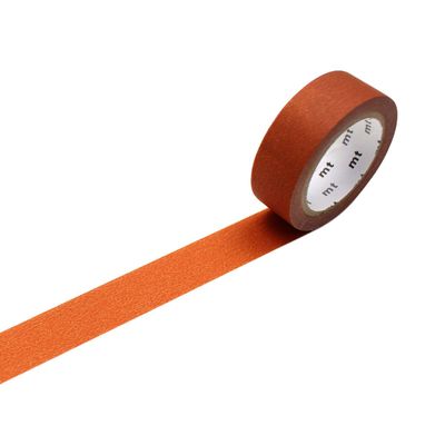 Matte Burnt Orange Washi Tape