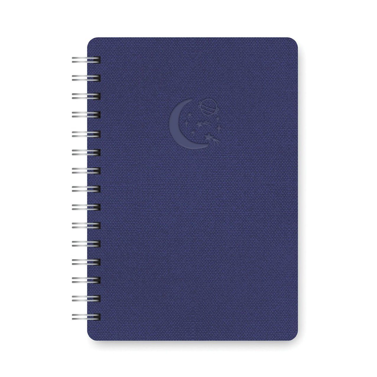 Moon &amp; Stars Agatha Notebook - Navy