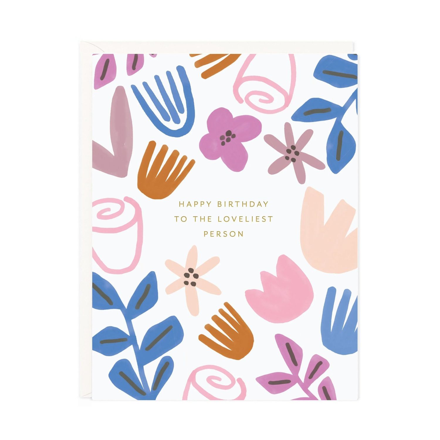 Birthday Loveliest Letterpress Card