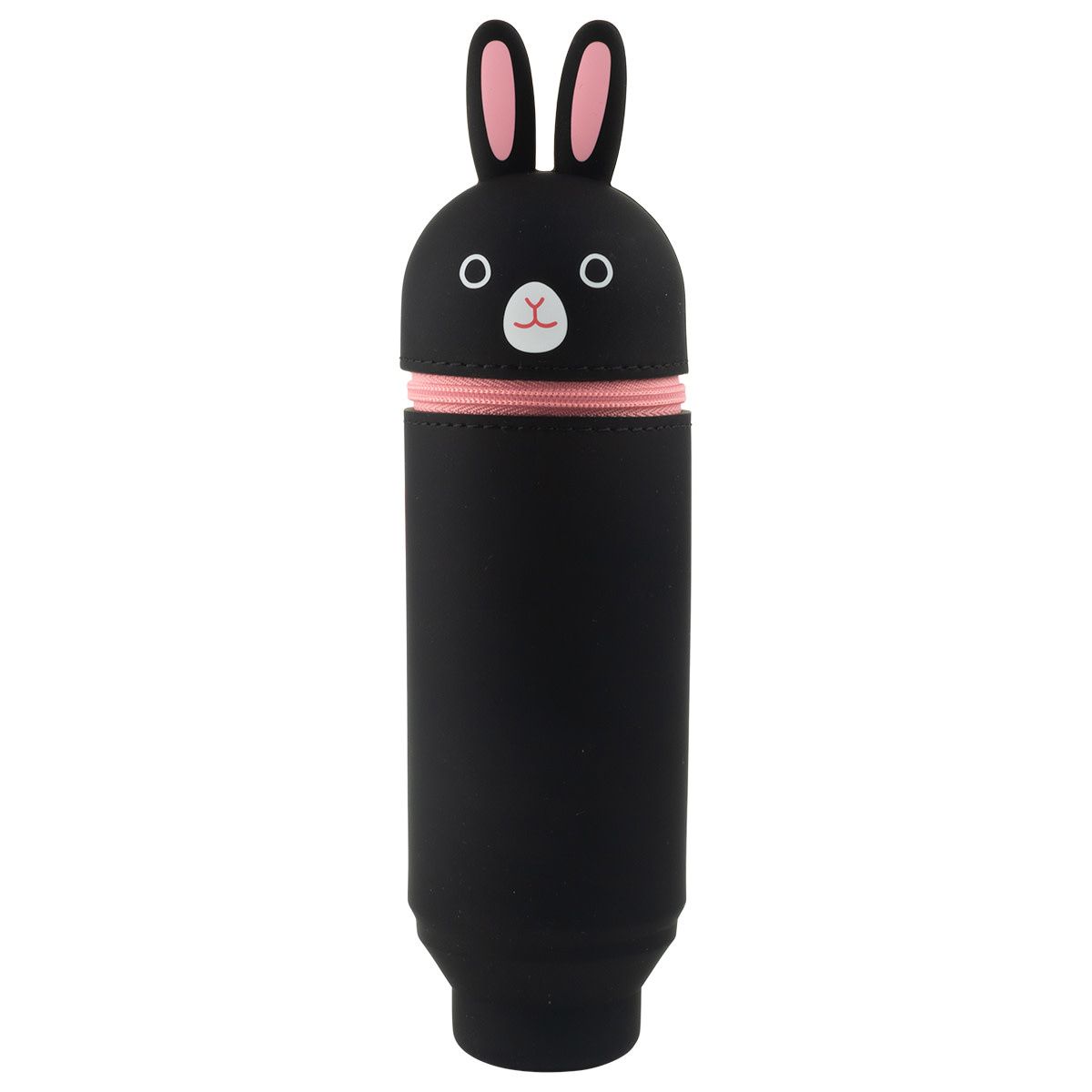 Stand Pen Case Black Rabbit