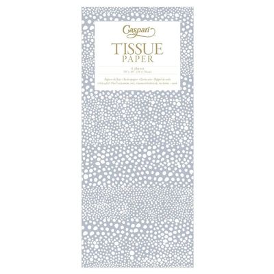 Pebble Silver Tissue Paper
