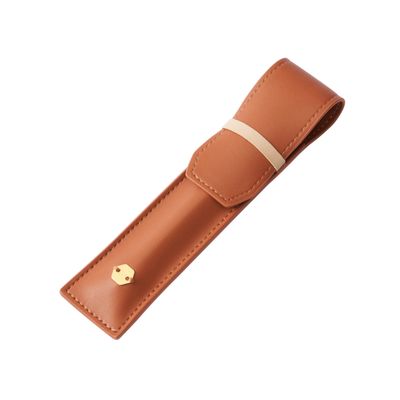 ystudio Classic Reflect Pen Pouch Caramel