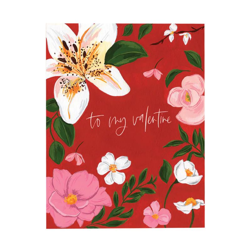 Lily Valentine&#39;s Day Card