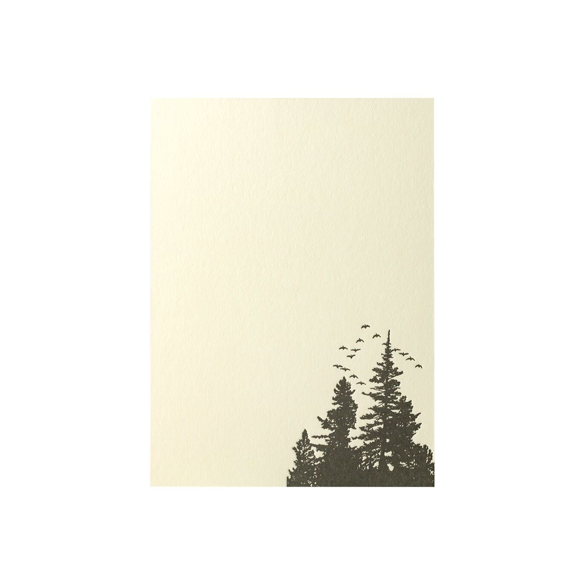 Flock Letterpress Cards Set of 10