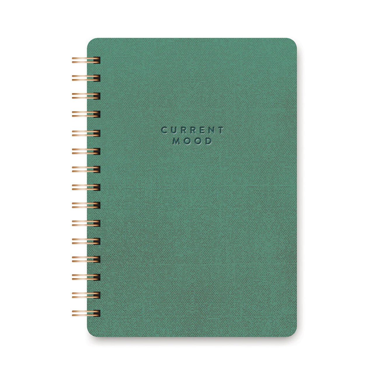 Current Mood Agatha Notebook - Hunter Green