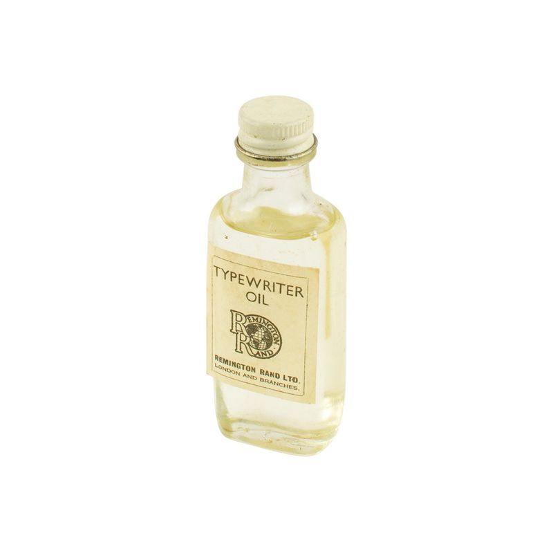 Typewriter Oil