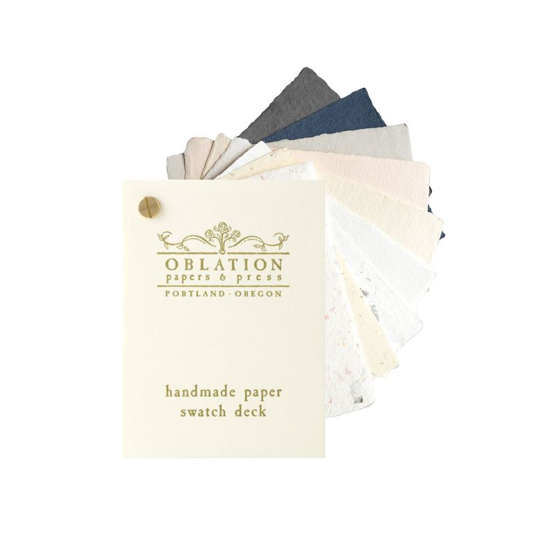 Handmade Paper Swatch Deck