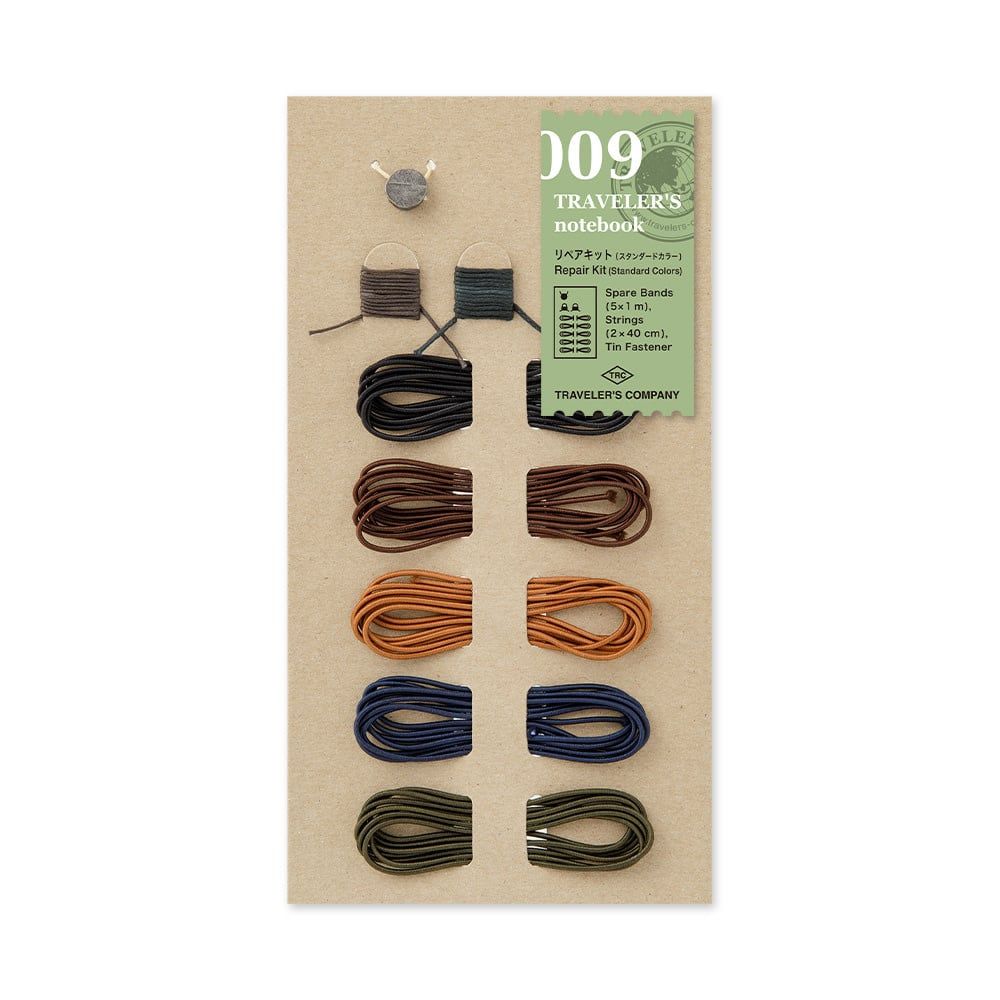Traveler&#39;s Notebook Repair Kit Standard Colors 009