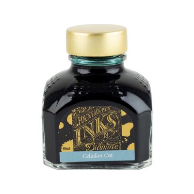 Diamine Celadon Cat Bottled Ink (80ml)