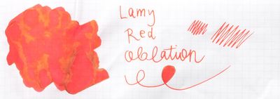 Lamy Ink Cartridges Red