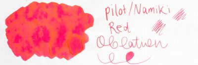 Pilot Ink Cartridges Red