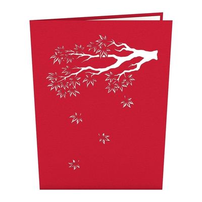 Japanese Maple Pop-Up Card