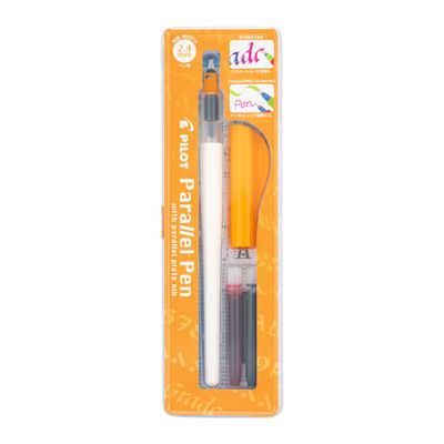 Parallel Pen Set - 2.4mm Nib Orange