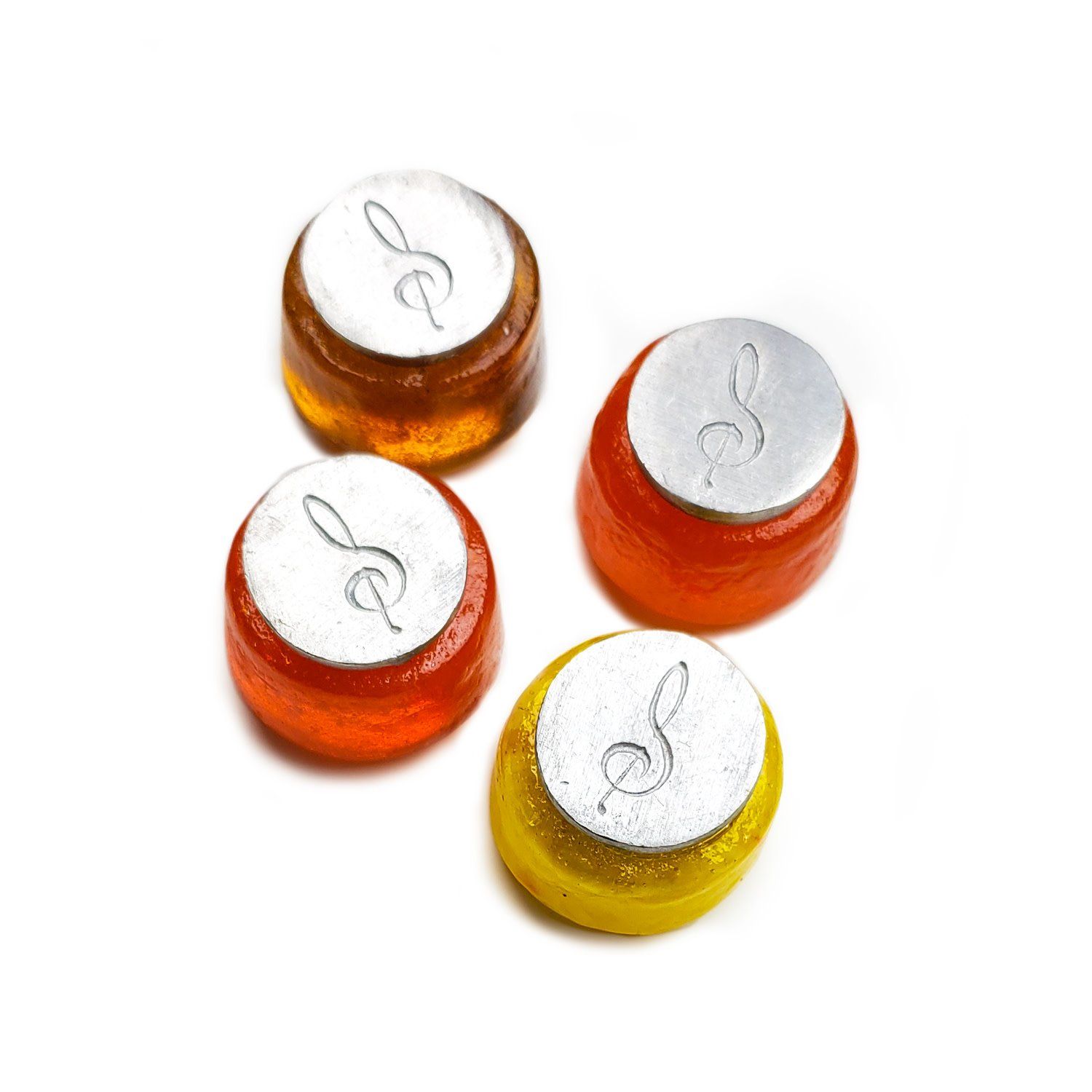Freund Mayer Small Glass Seal Treble Clef