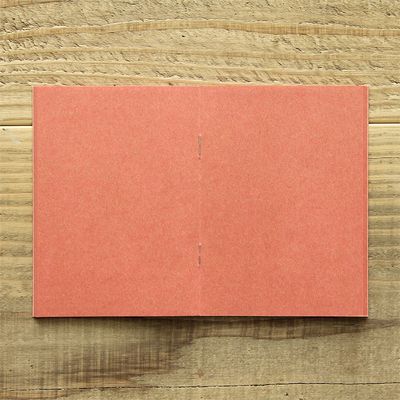 TRAVELER’S COMPANY – Traveler’s Factory – Refill – Pink Kraft Paper (Passport Size)