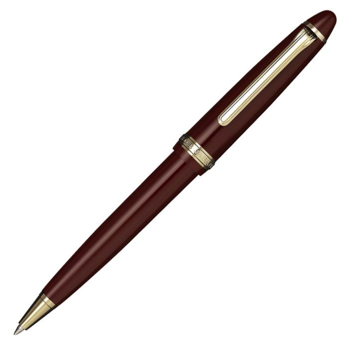 Sailor 1911 Standard Maroon &amp; Gold Ballpoint Pen