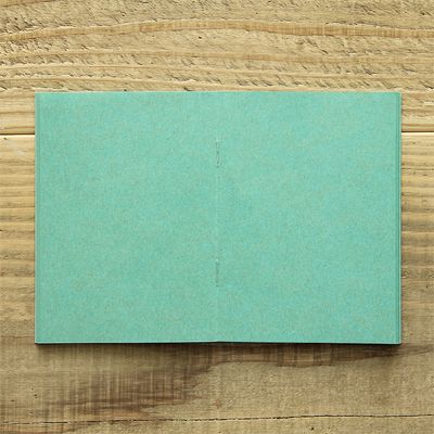 TRAVELER’S COMPANY – Traveler’s Factory – Refill – Turquoise Kraft Paper (Passport Size)