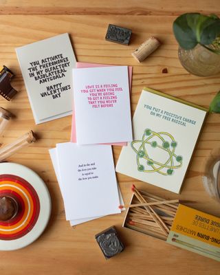 Love You Take is Equal to the Love You Make Letterpress Card