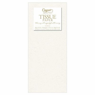 Ivory Tissue Paper - 8 Sheets
