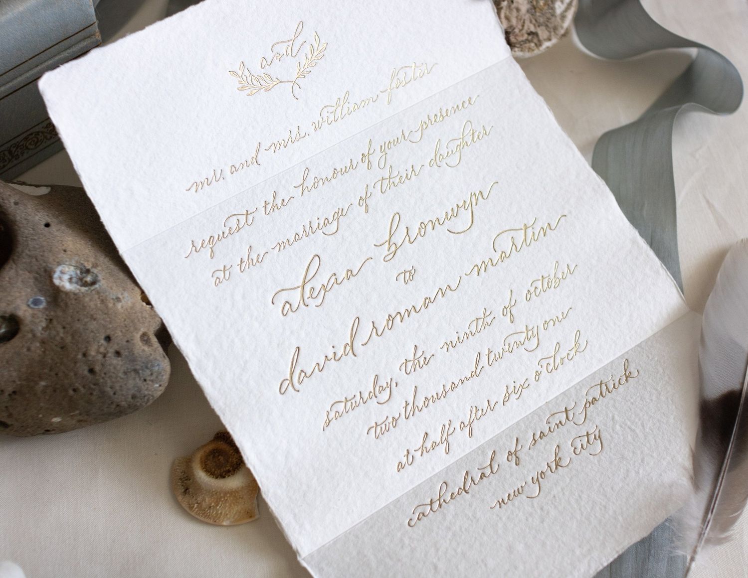 Alexia Wedding Invitation