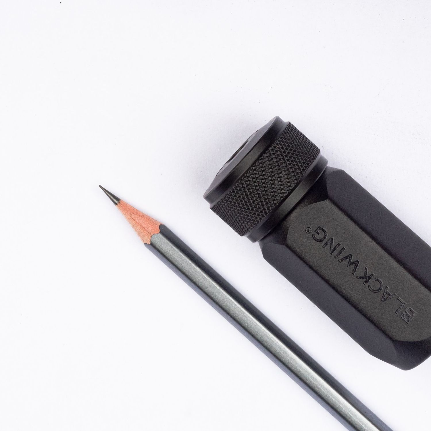 Blackwing One Step Long Point Sharpener Black