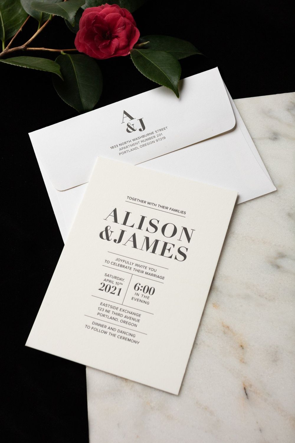 Alison Wedding Invitation