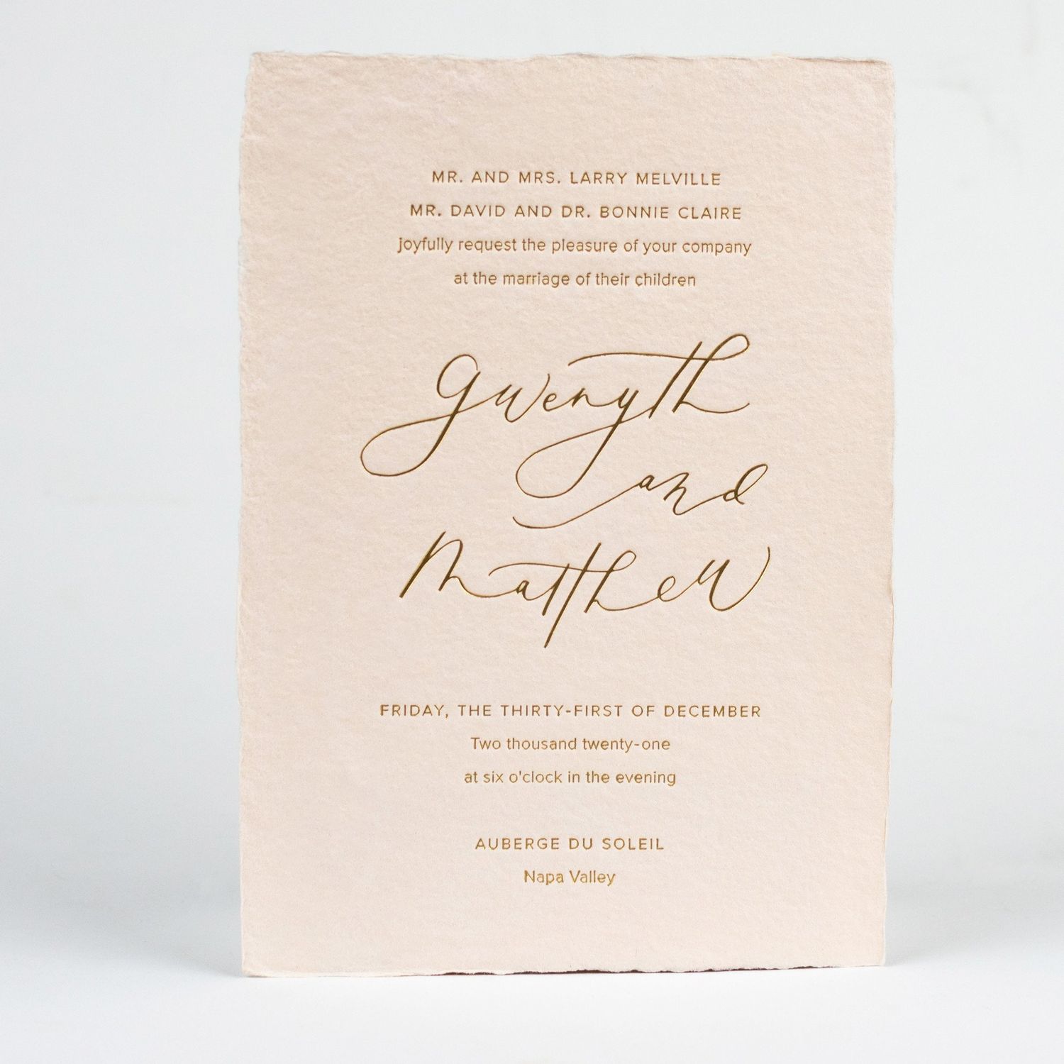 Gwenyth Wedding Invitation