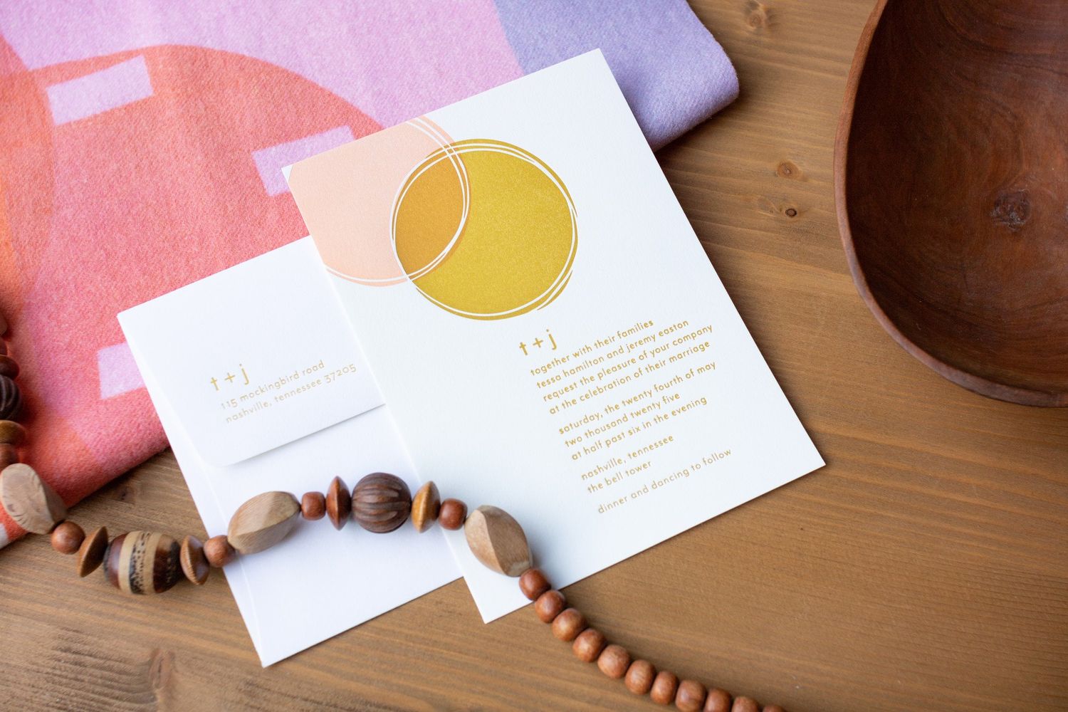 Tessa Wedding Invitation