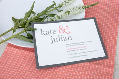 Kate Wedding Invitation