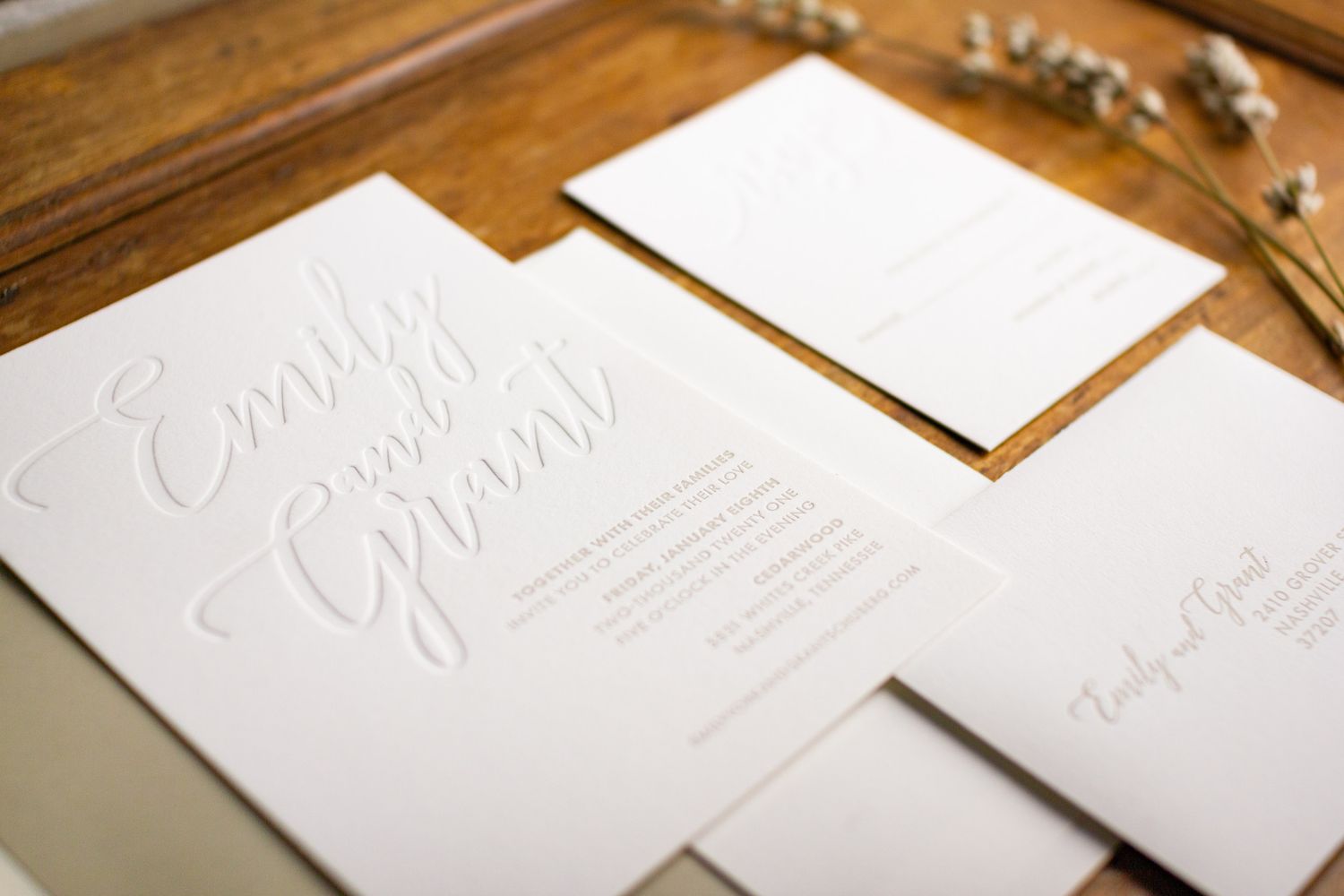 Emily Wedding Invitation