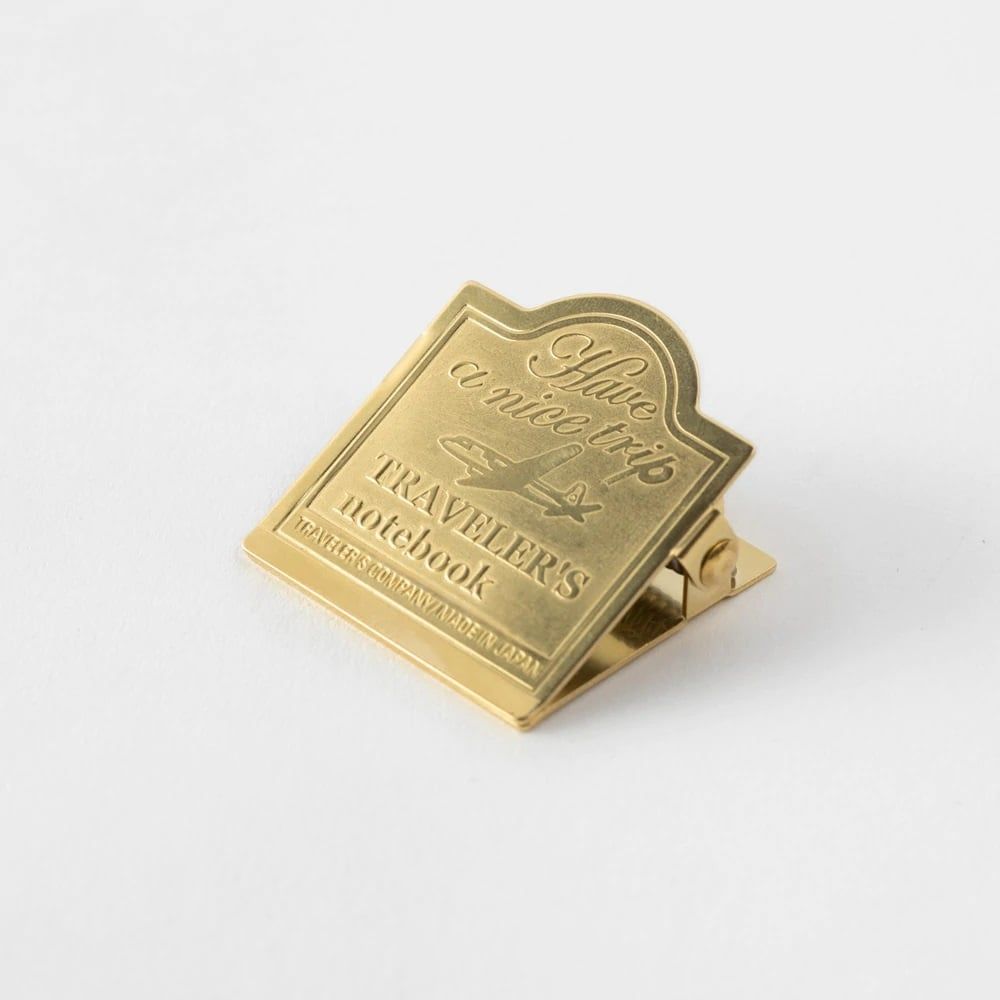TRAVELER’S COMPANY – Brass Clip 030 – Airplane
