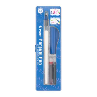 Parallel Pen Set - 6.0mm Nib Blue