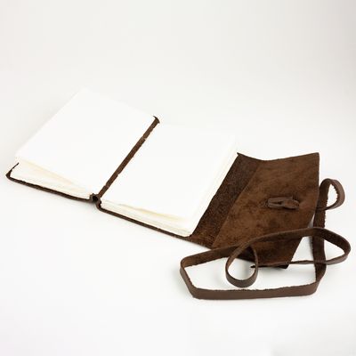 Medieval Amalfi Dark Brown Leather Journal - Small