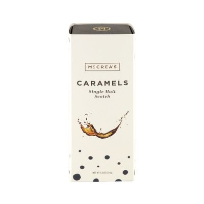 McCrea's Candies Single Malt Scotch Caramels Sleeve 5.5oz