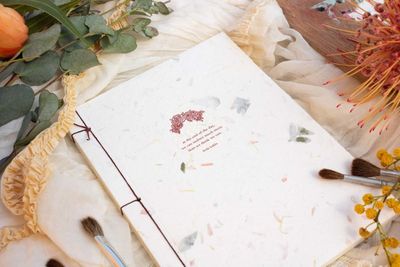 Oblation Handmade Paper Journal - Frida Kahlo