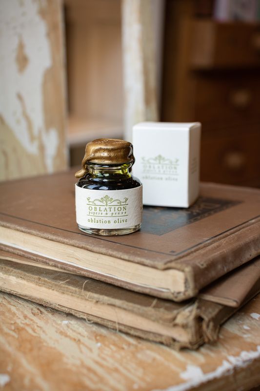 Oblation Olive Fountain Pen Ink (30ml)
