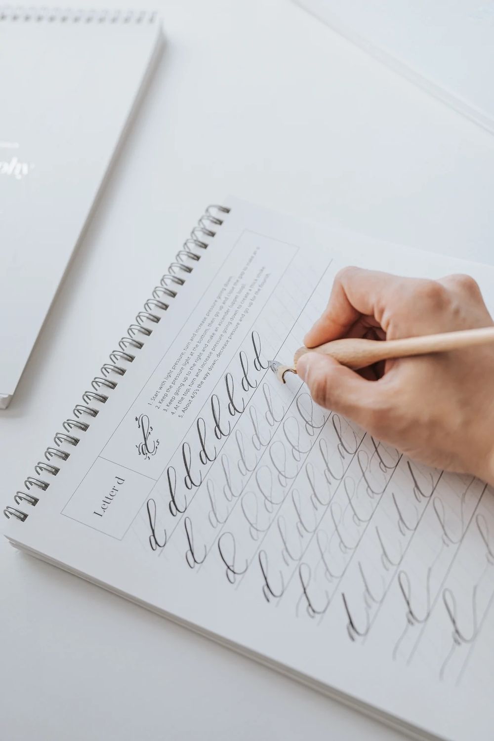 Lowercase Alphabet Calligraphy Practice Pad