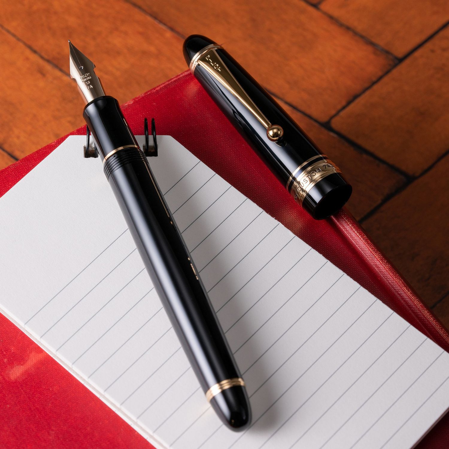 Pilot Custom 743 Black Fountain Pen