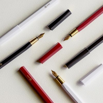 YSTUDIO Resin Black Fountain Pen